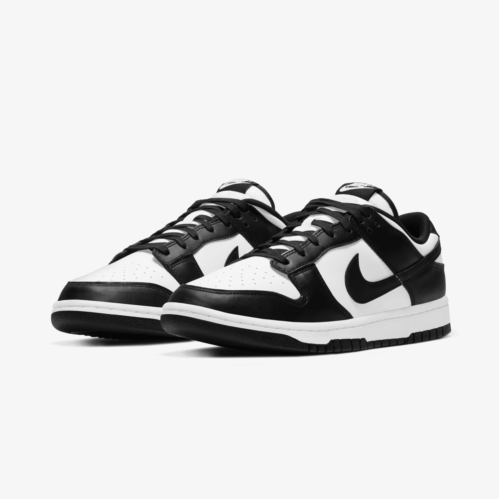 Nike Dunk Low Retro Panda Unisex Siyah - Beyaz Spor Ayakkabı - Görsel 4