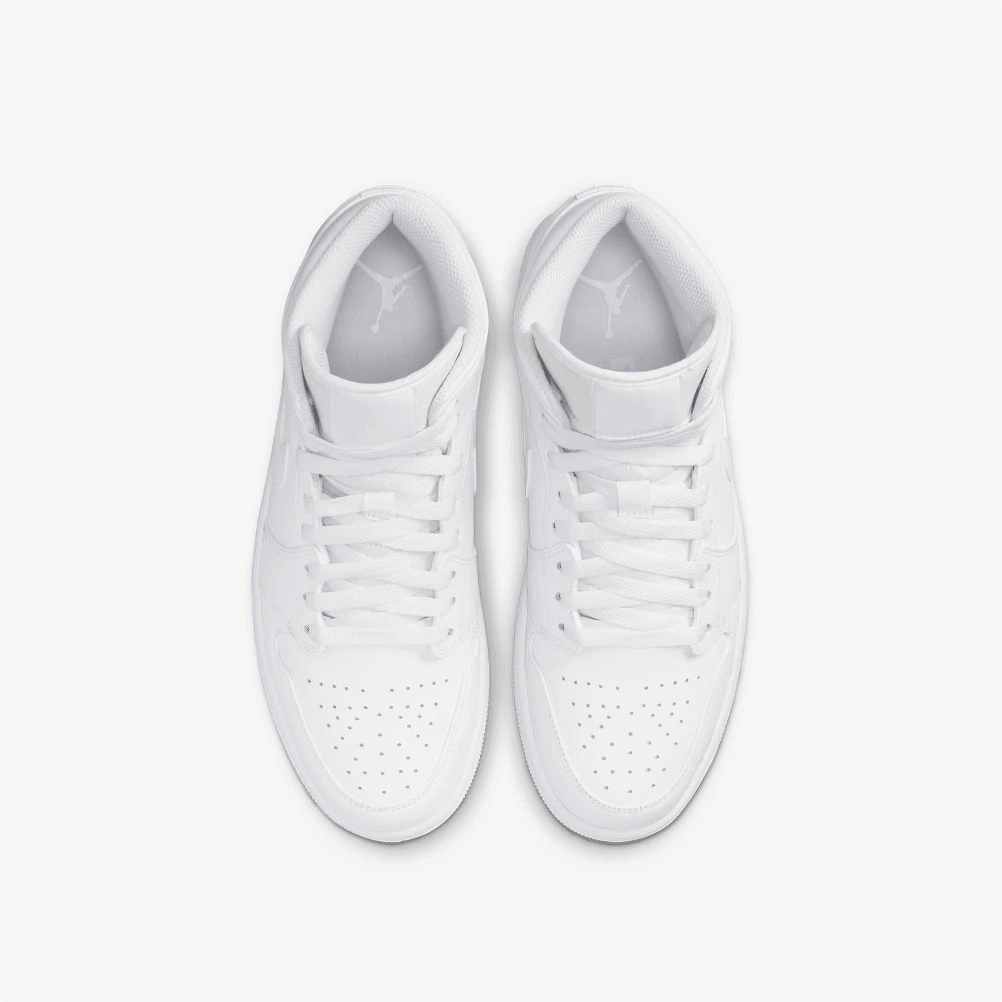 Jordan Air 1 Mid Beyaz Spor Ayakkabı