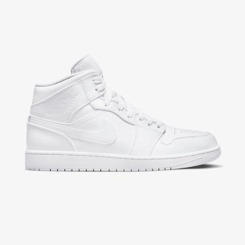  Jordan Air 1 Mid Beyaz Spor Ayakkabı