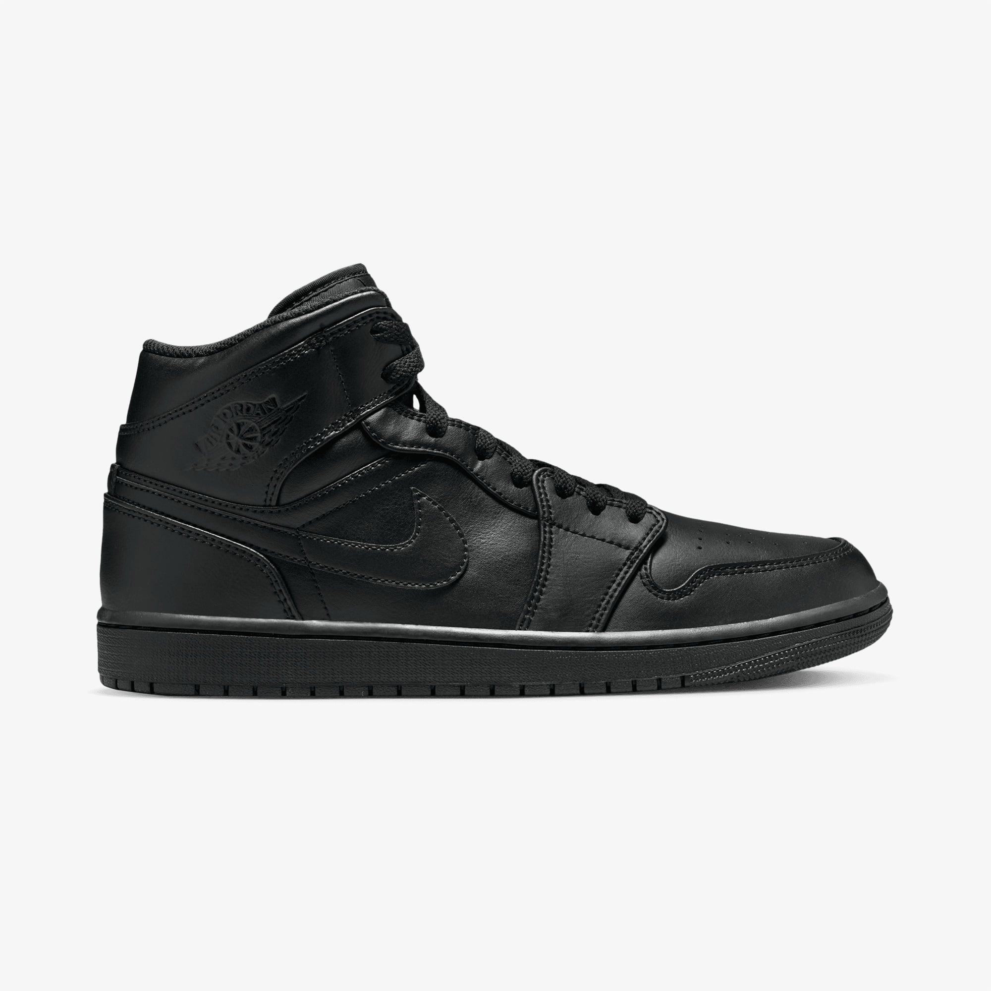 Jordan Jordan Air 1 Mid Siyah Spor Ayakkabı Sneaker | FashFed Siyah - 2. görsel