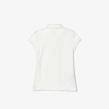  Kız Çocuk Beyaz Polo
