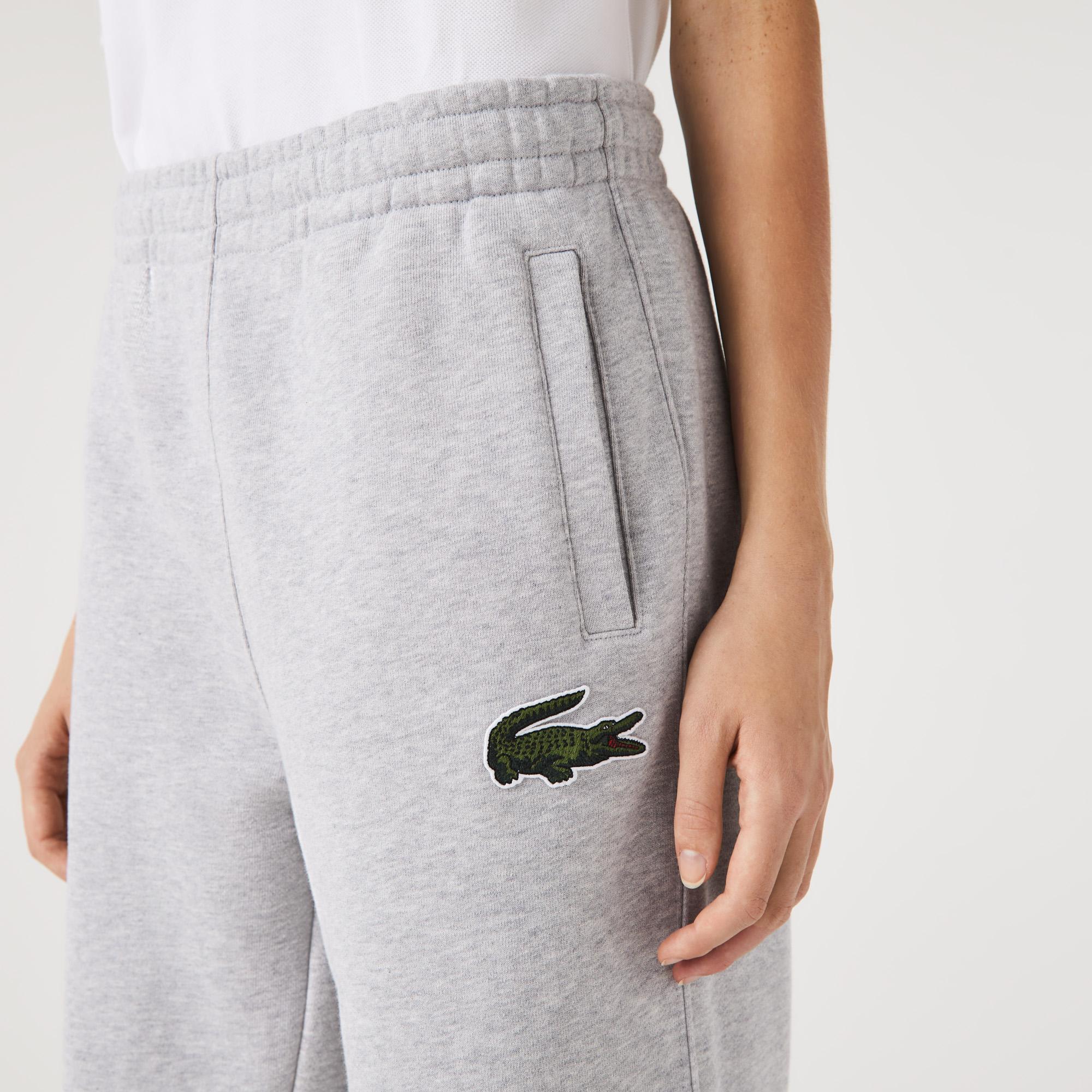 Lacoste Unisex Regular Fit Organik Pamuk Gri Eşofman Altı