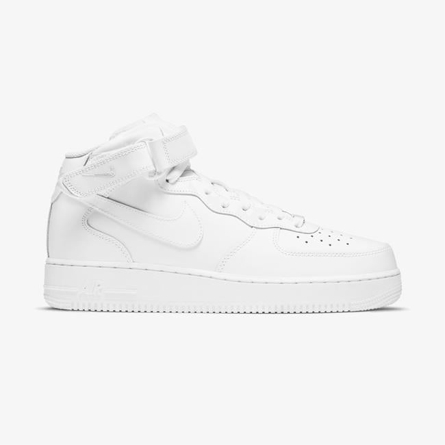  Nike Air Force 1 Mid 07 Erkek Beyaz Spor Ayakkabı