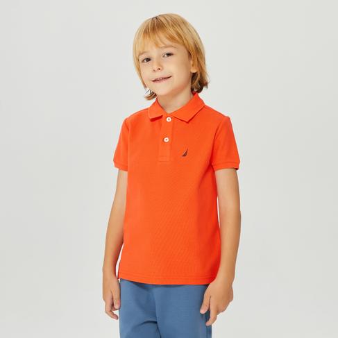  Nautica Erkek Çocuk Turuncu Regular Fit Polo
