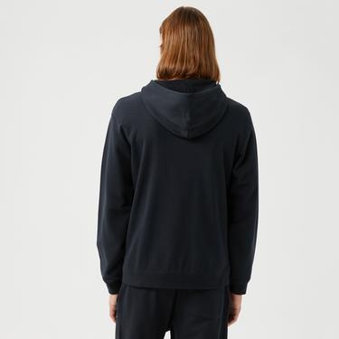  Converse Go-To Embroidered Star Chevron Unisex Siyah Kapüşonlu Eşofman Üstü