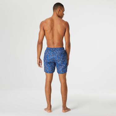  Nautica Erkek Mavi Standart Fit Deniz Şortu