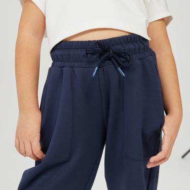  Nautica Kız Çocuk Lacivert Standart Fit Eşofman Altı