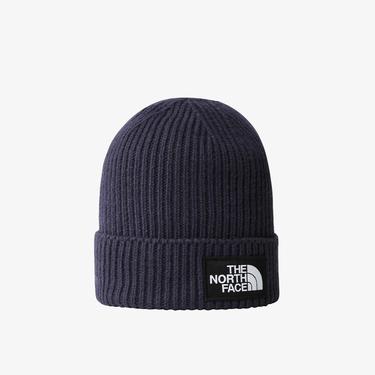  The North Face Logo Box Cuffed Unisex Lacivert Bere
