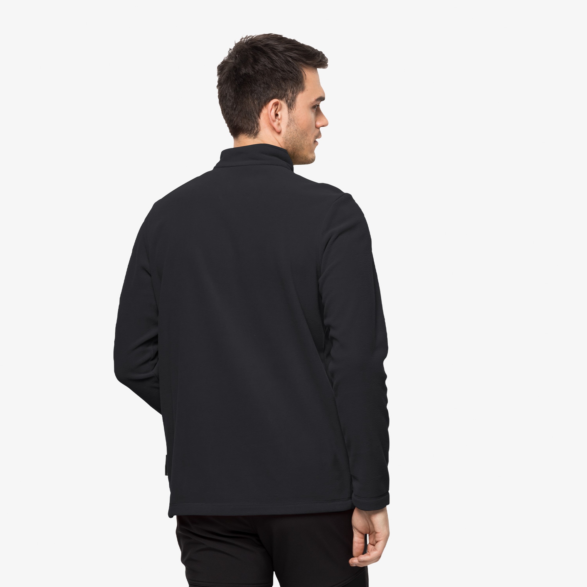 Jack Wolfskin Taunus Erkek Siyah Polar