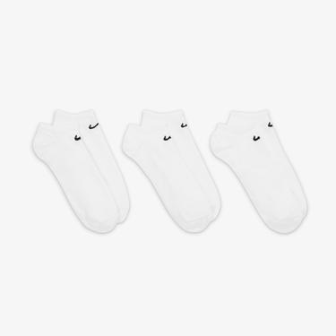  Nike Everyday Sportswear 3'lü 132 Unisex Beyaz Çorap