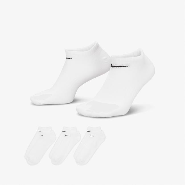  Nike Everyday Sportswear 3'lü 132 Unisex Beyaz Çorap