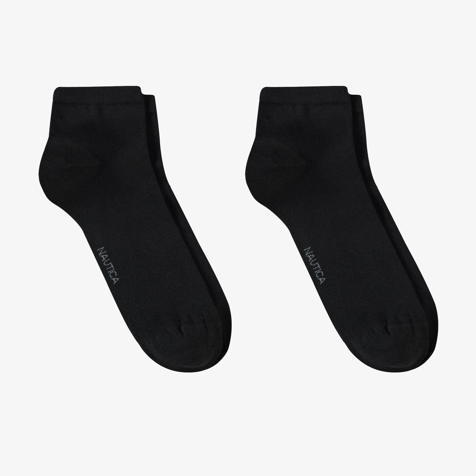 Nautica Unisex Siyah 2Li Çorap