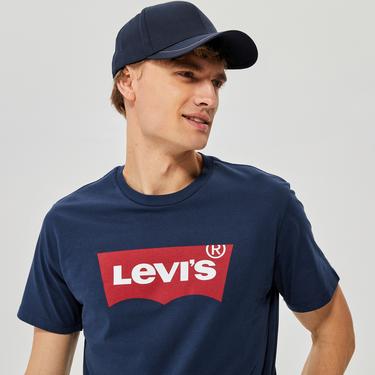 Levi's Graphic Setin Neck Erkek Mavi T-Shirt