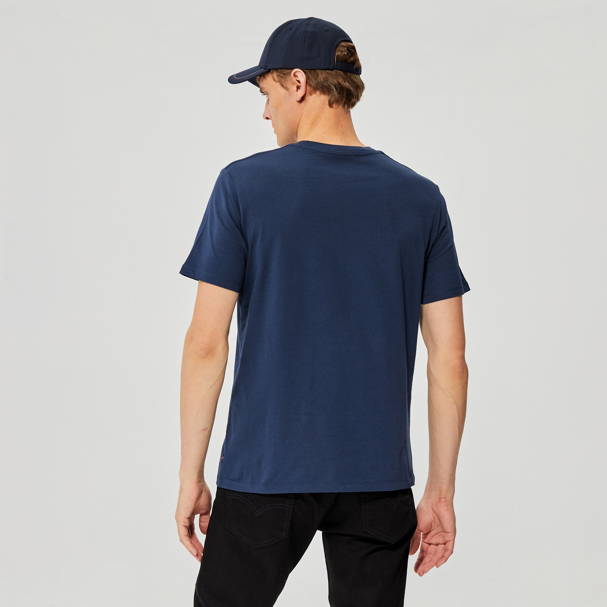 Levi's Graphic Setin Neck Erkek Mavi T-Shirt