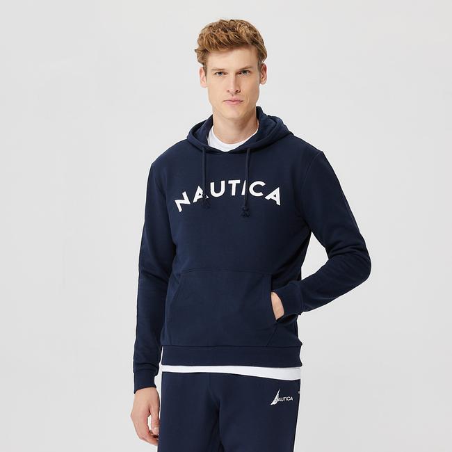  Nautica Erkek Lacivert Standart Fit Sweatshirt