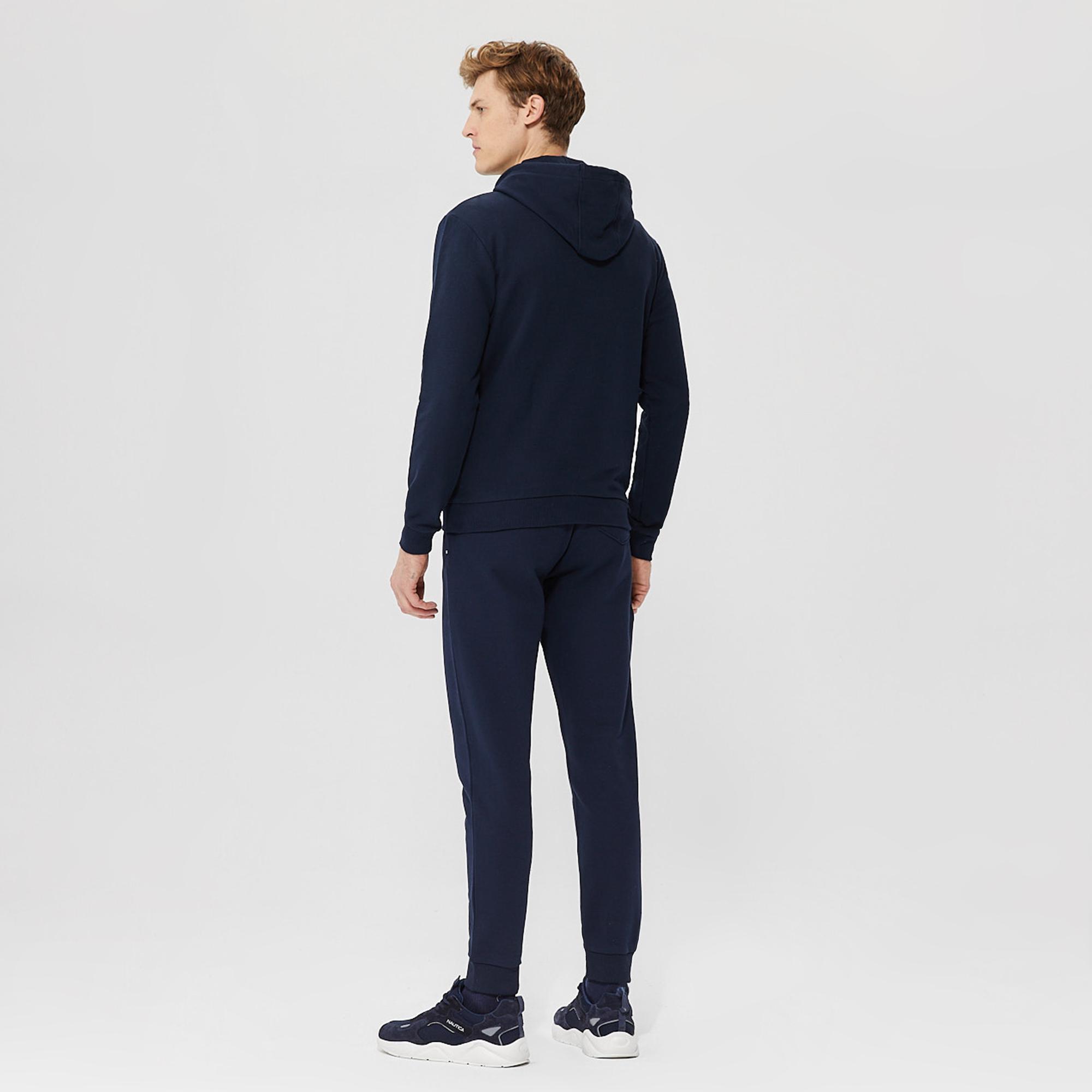 Nautica Erkek Lacivert Standart Fit Sweatshirt