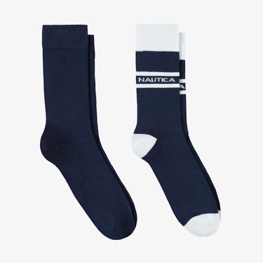  Nautica Erkek Lacivert 2Li Çorap