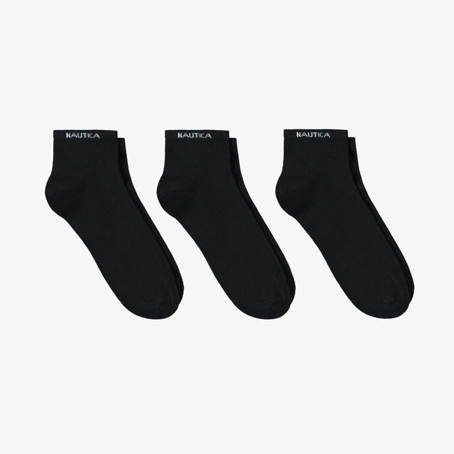  Nautica Erkek Siyah 3Lü Çorap