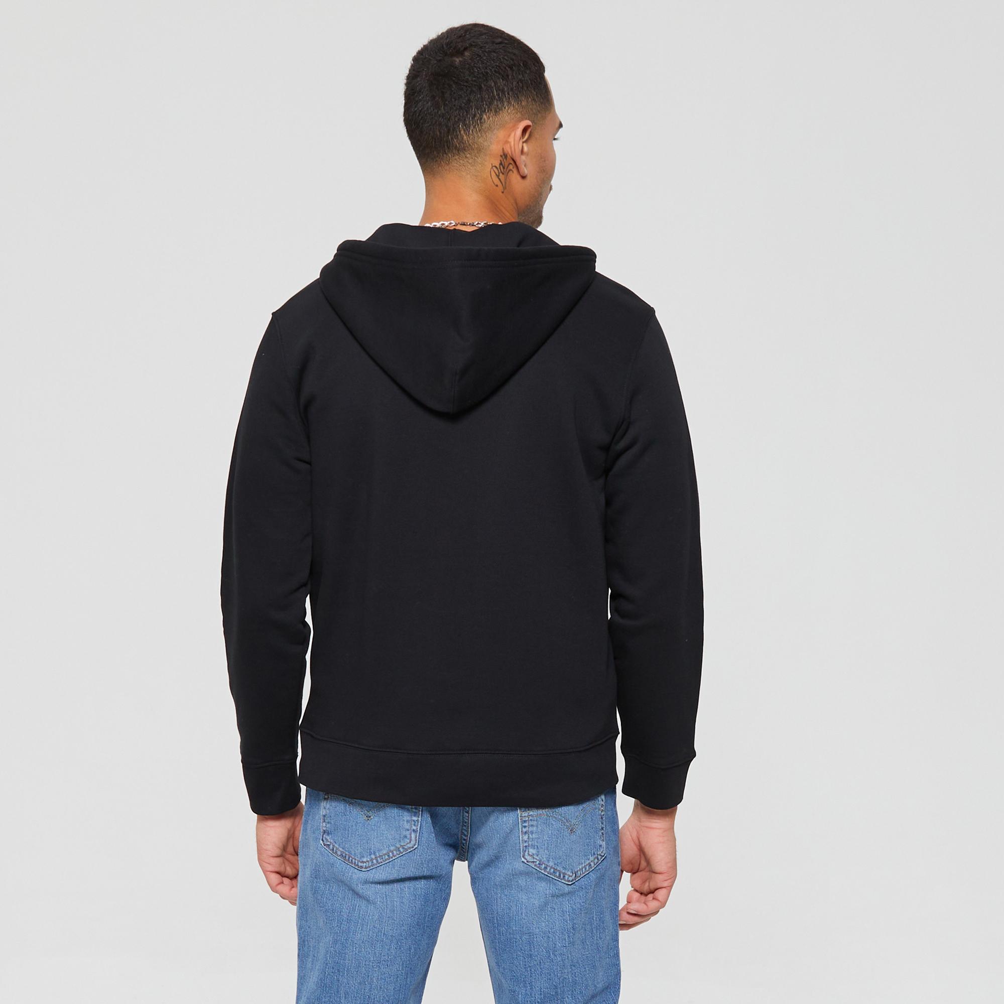 Levi's Core Zip Up 1 Graphic Erkek Siyah Sweatshirt
