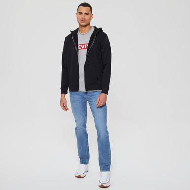  Levi's Core Zip Up 1 Graphic Erkek Siyah Sweatshirt