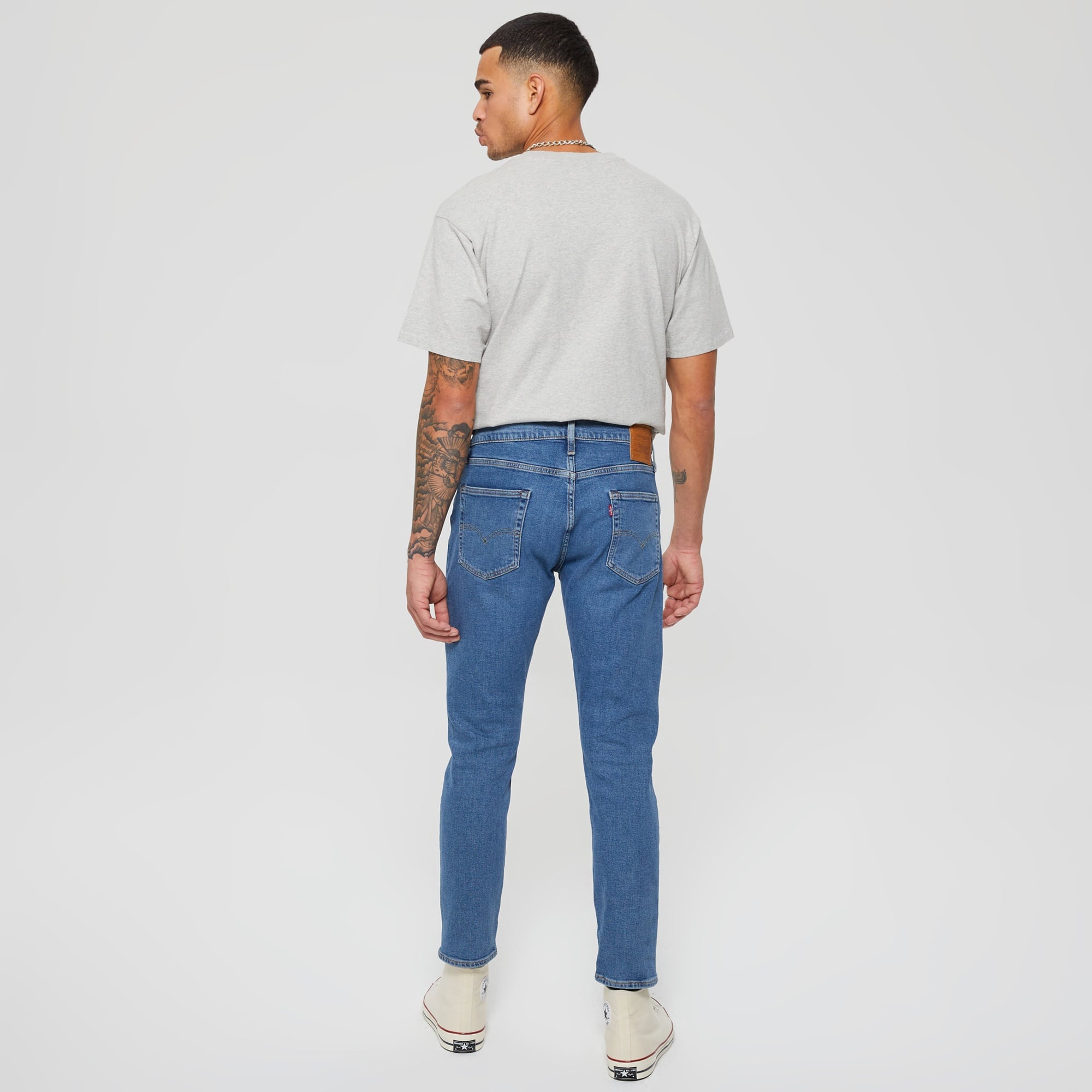 Levi's Slim Taper Dark Holl Denim Erkek Mavi Jean