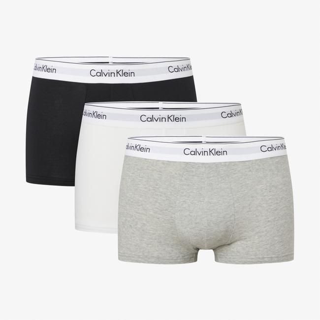  Calvin Klein Trunk 3'Lü Erkek Renkli Boxer