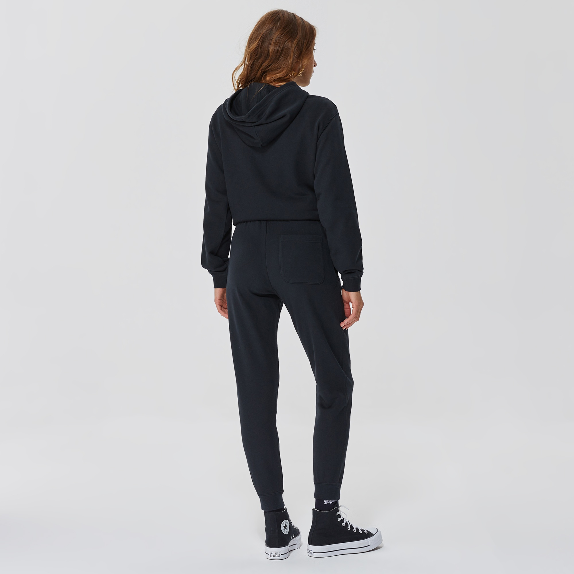 Converse Go-To Chuck Taylor Patch Unisex Siyah Eşofman Altı