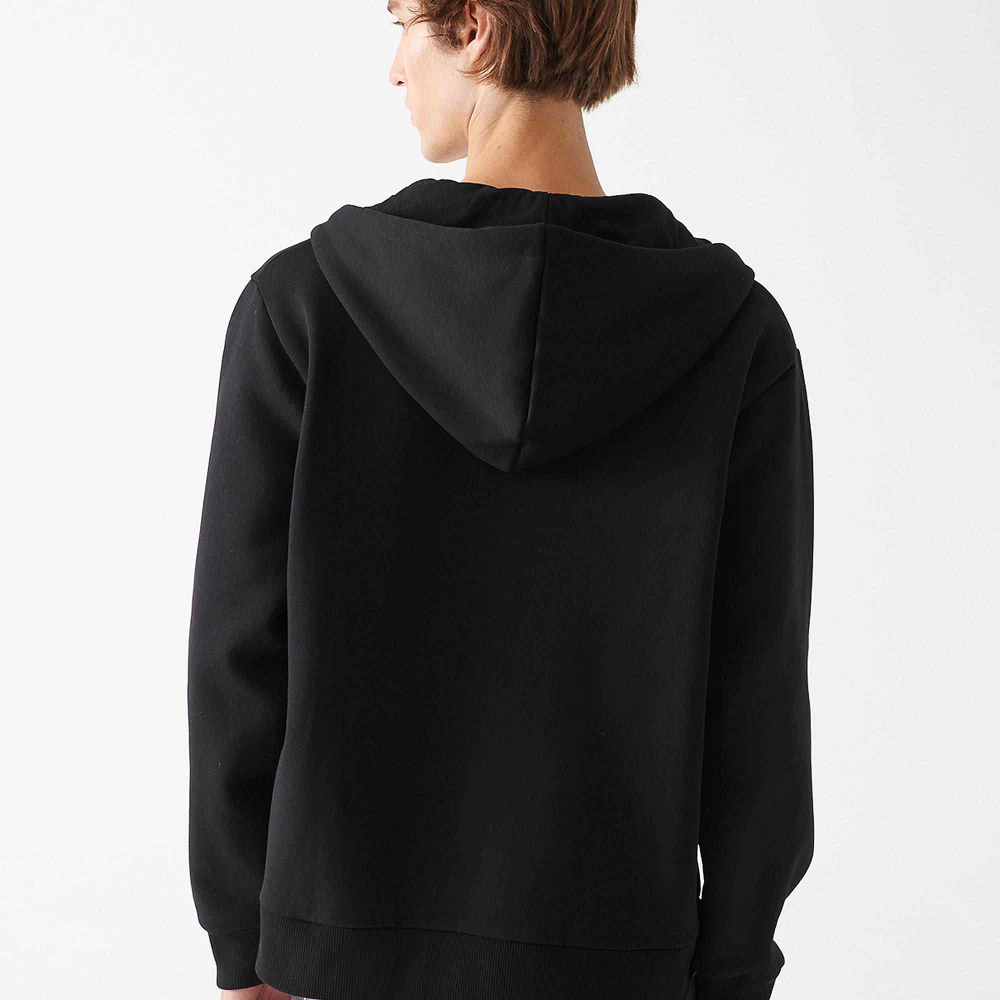 Mavi Mavi Logolu Kapüşonlu Fermuarlı Siyah Sweatshirt 066979-900