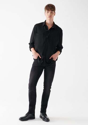  Mavi Marcus Mavi Black Zımparalı Siyah Jean Pantolon 0035133159