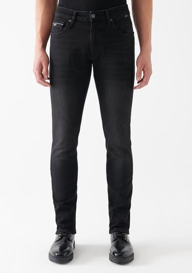  Mavi Marcus Mavi Black Zımparalı Siyah Jean Pantolon 0035133159