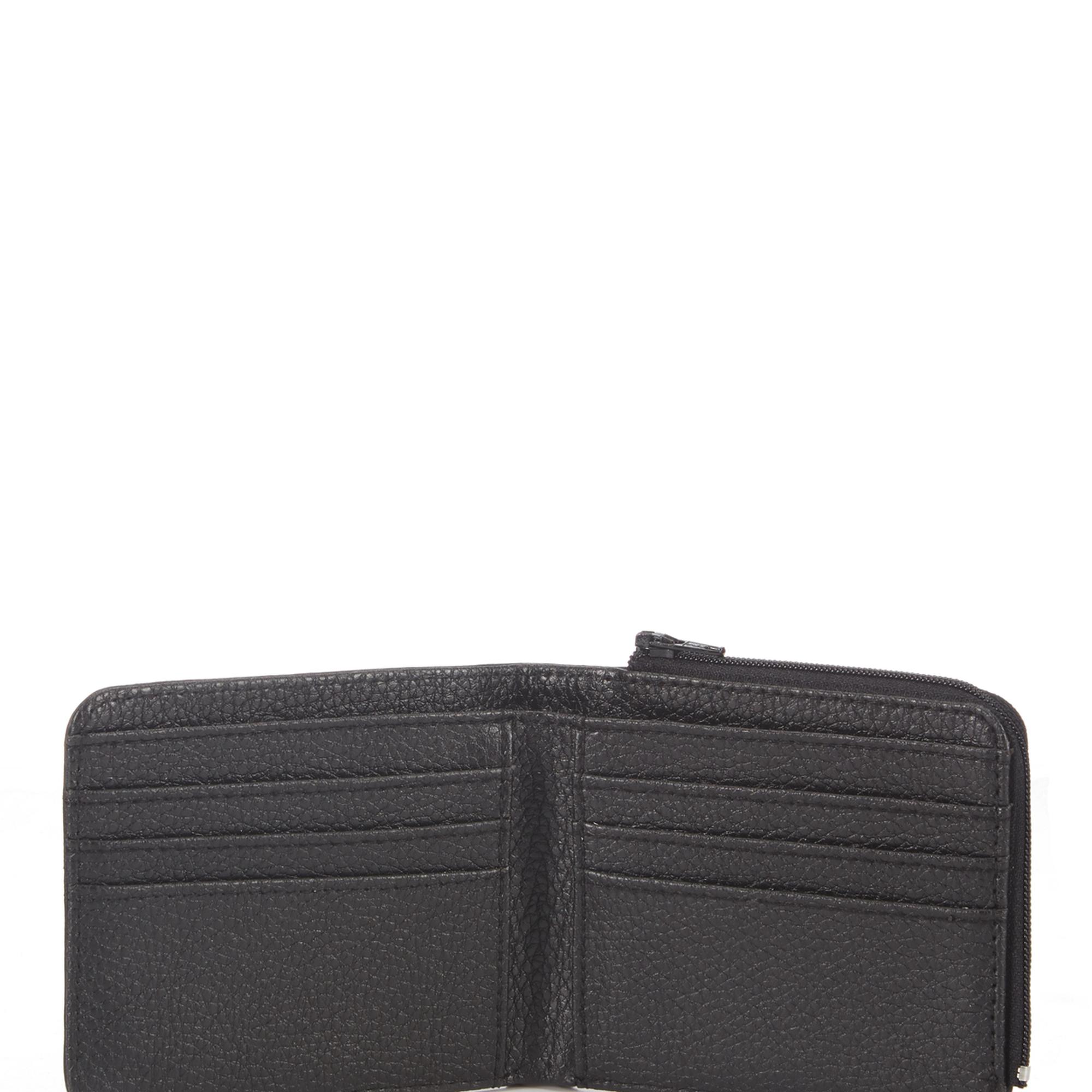 Mavi Fermuar Detaylı Siyah Cüzdan 091361-900