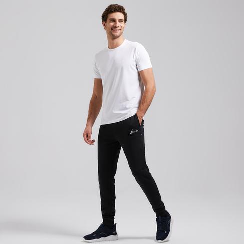  Nautica Erkek Siyah Standart Fit Eşofman Altı