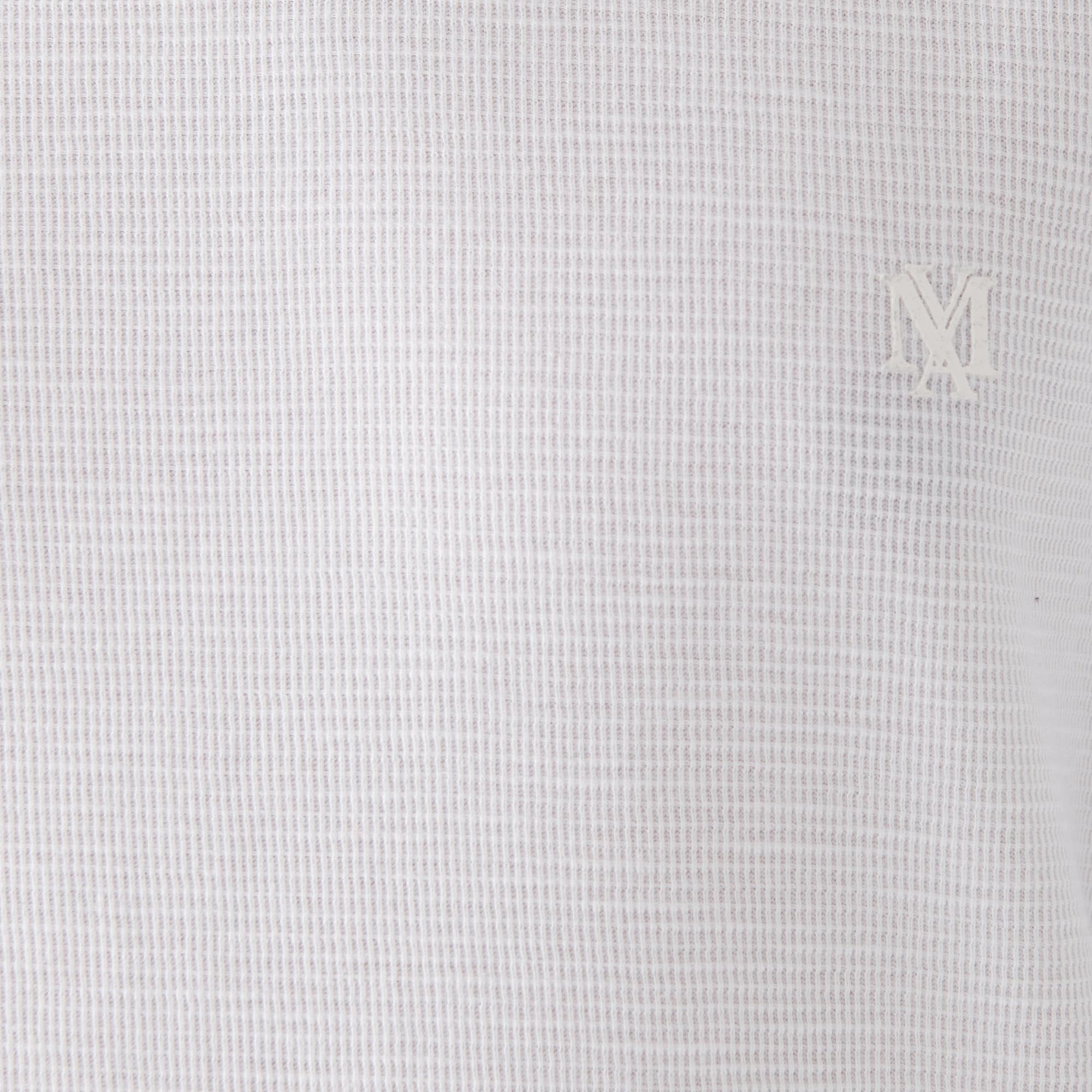 Mavi Uzun Kollu Beyaz Tişört Regular Fit / Normal Kesim 065755-620