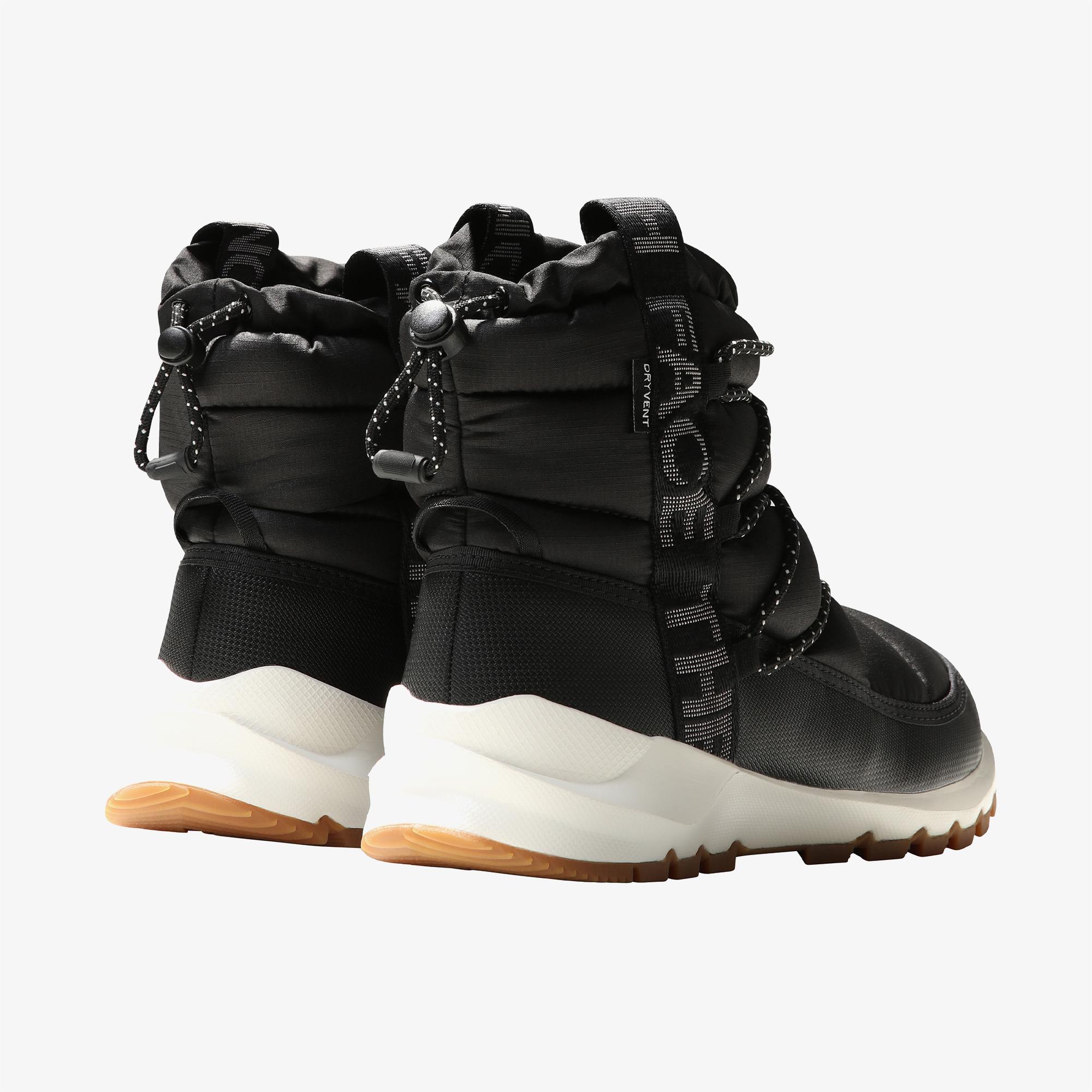 The North Face Thermoball Su Geçirmez Lace Up Kadın Siyah Bot