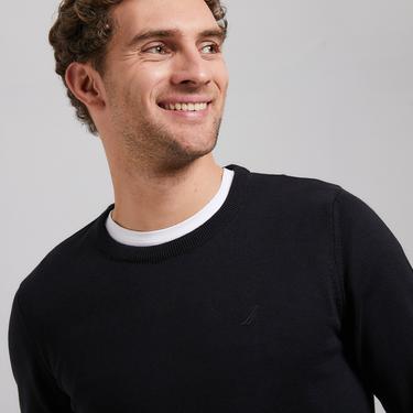  Nautica Siyah Triko Kazak