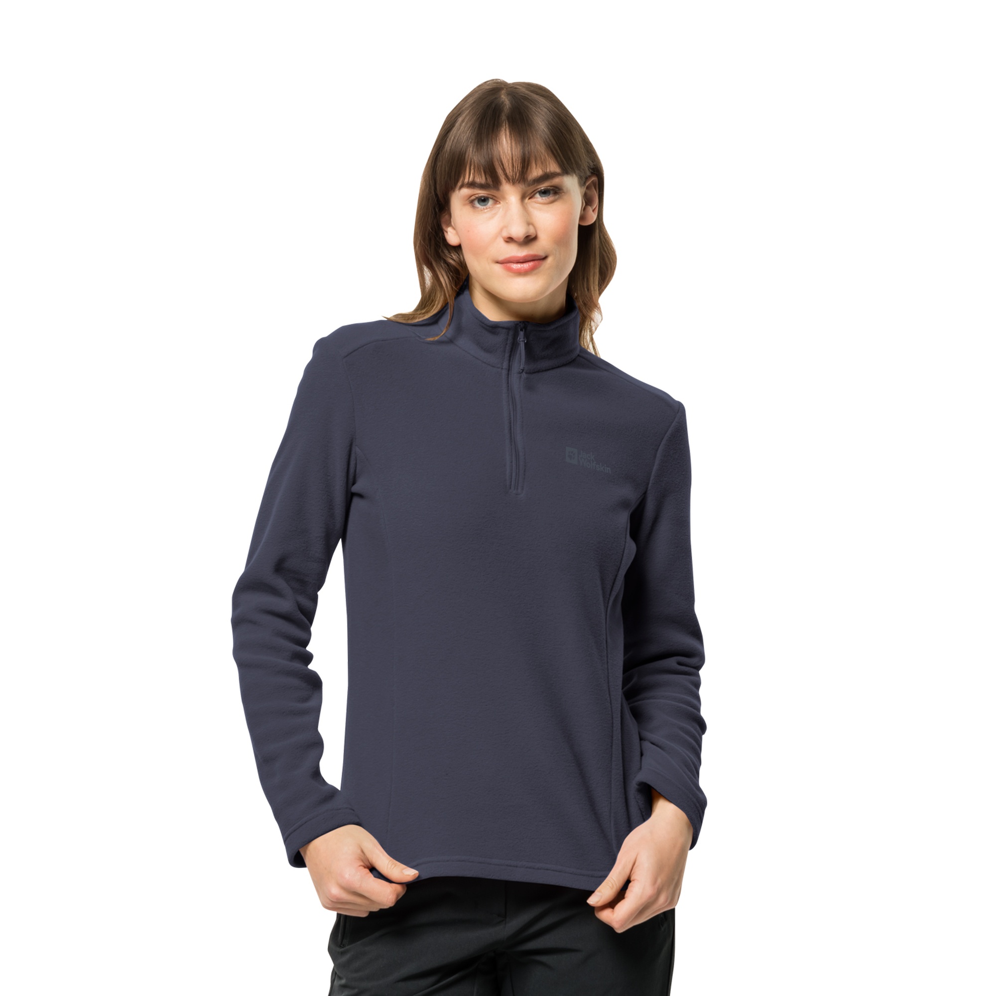 Jack Wolfskin Taunus HZ Kadın Polar Grafit