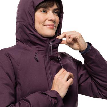  Jack Wolfskin Stirnberg Ins Kadın Mor Outdoor Ceketi