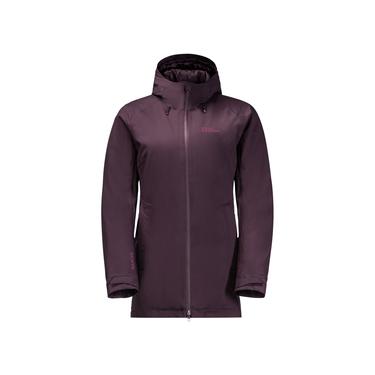  Jack Wolfskin Stirnberg Ins Kadın Mor Outdoor Ceketi