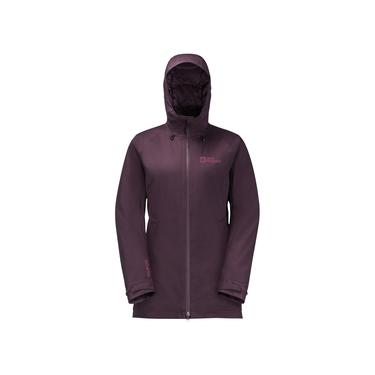  Jack Wolfskin Stirnberg Ins Kadın Mor Outdoor Ceketi