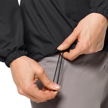  Jack Wolfskin Stormy Point 2l Kadın Siyah Outdoor Ceketi