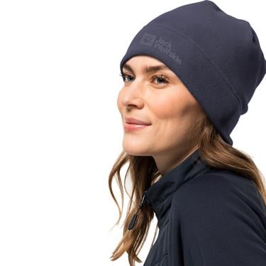  Jack Wolfskin Real Stuff Beanie Unisex Mavi Bere