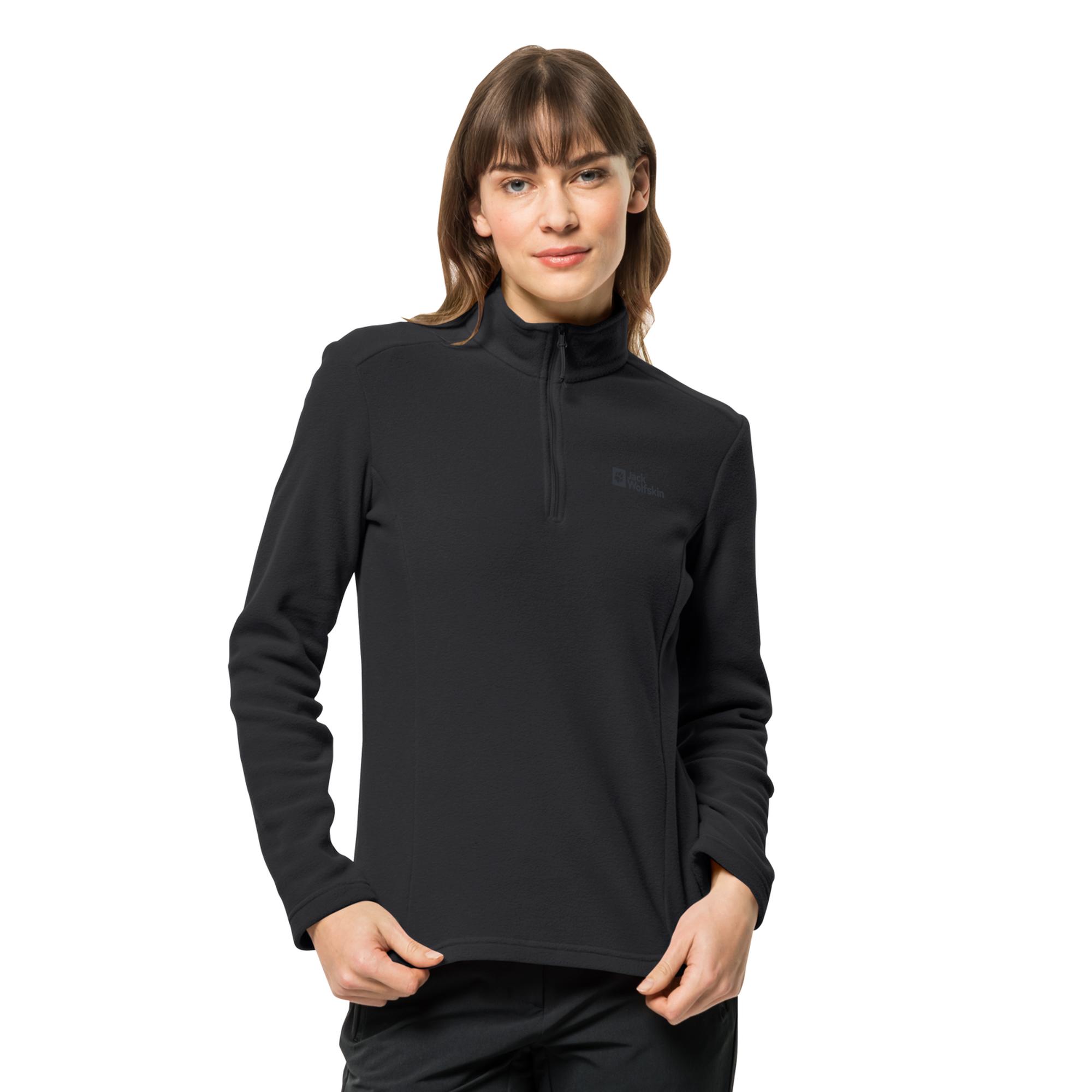 Jack Wolfskin Taunus Hz Kadın Siyah Polar