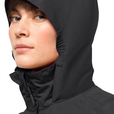  Jack Wolfskin Stormy Point 2l Kadın Siyah Outdoor Ceketi