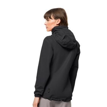  Jack Wolfskin Stormy Point 2l Kadın Siyah Outdoor Ceketi