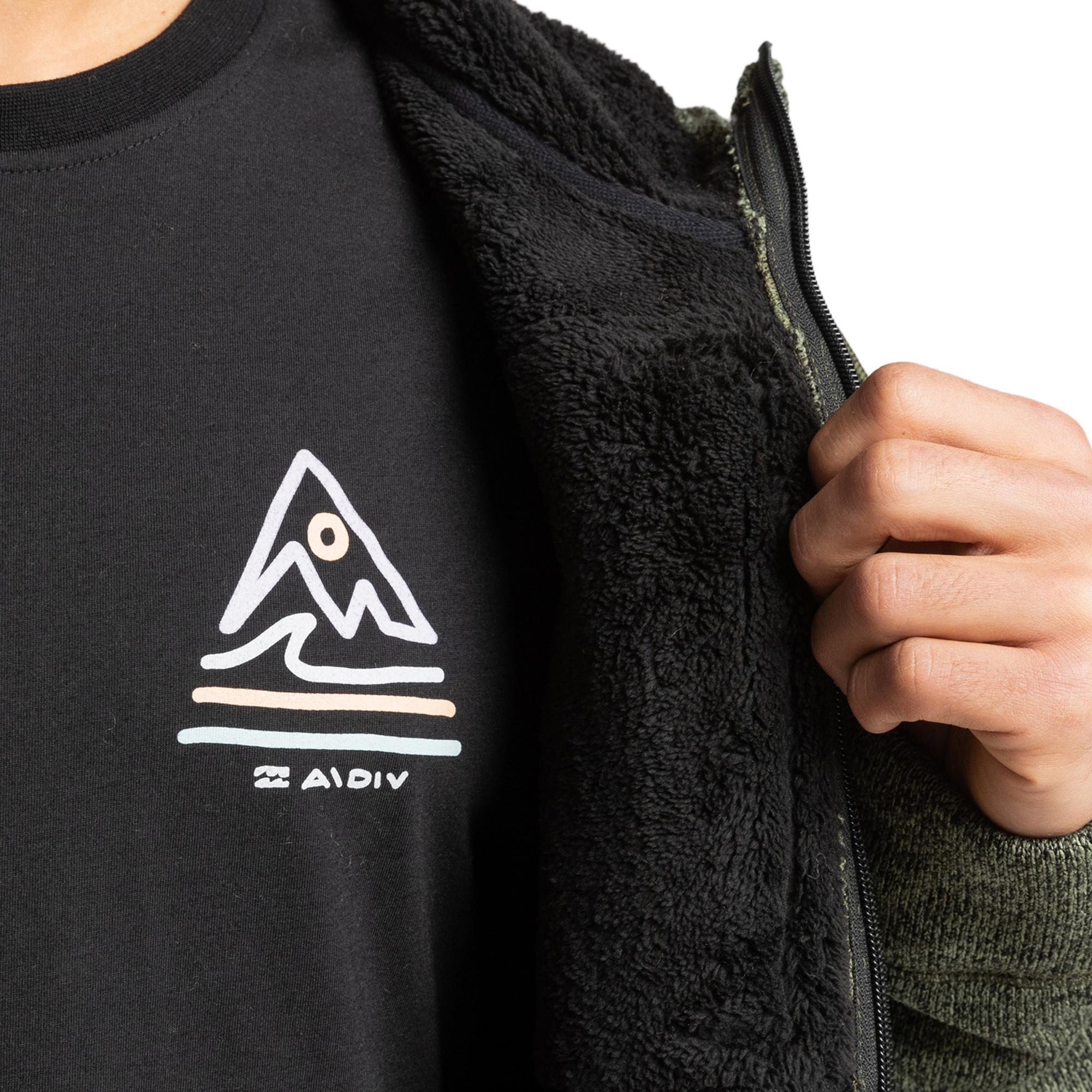 Billabong Boundary Sherpa Erkek Yeşil Fleece