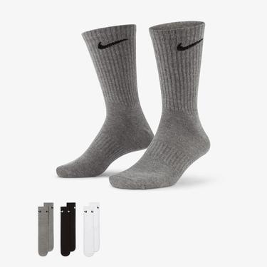  Nike Everyday Crew 3' lü Unisex Renkli Çorap