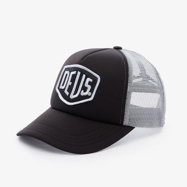  Deus Ex Machina Baylands Trucker Erkek Siyah Şapka