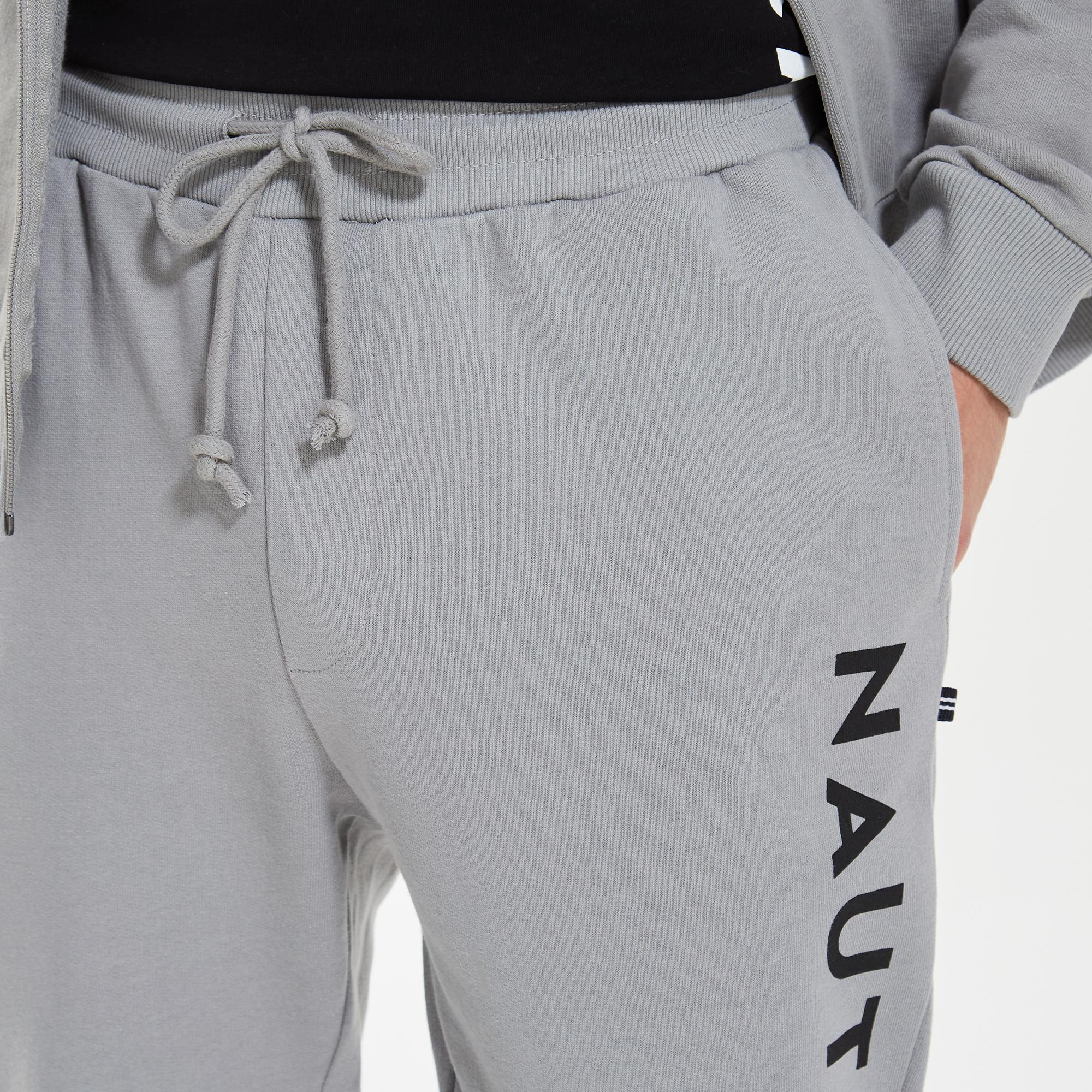 Nautica Erkek Gri Standart Fit Eşofman Altı