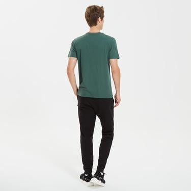  Nautica Erkek Yeşil Standart Fit T-Shirt