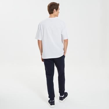  Nautica Erkek Beyaz Oversize T-Shirt